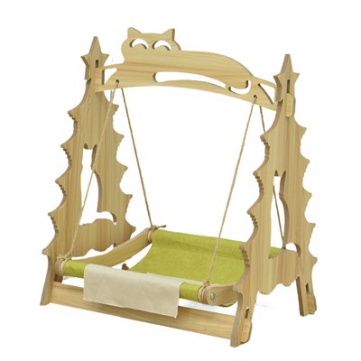 Tre kattehengekøyeseng